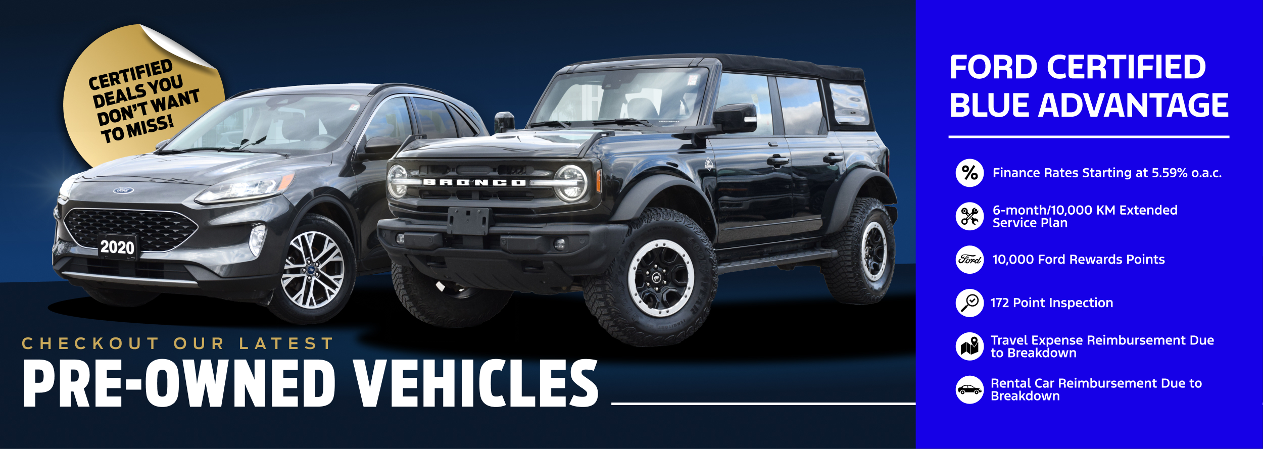 Pre-Owned Vehicles